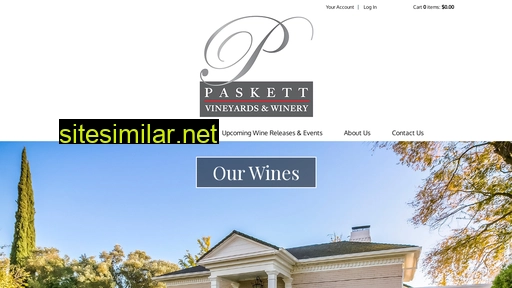 Paskettwinery similar sites