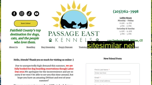 passageeastkennels.com alternative sites