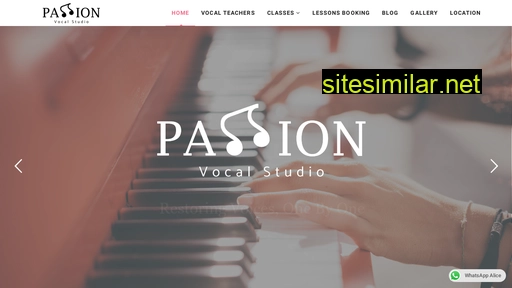 passionvocalstudio.com alternative sites