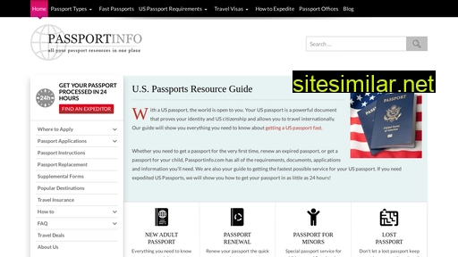 passportinfo.com alternative sites