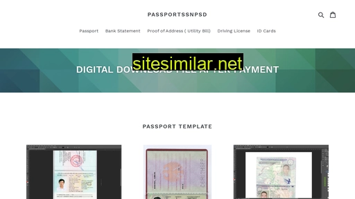 passportssnpsd.com alternative sites