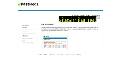 pastmeds.com alternative sites