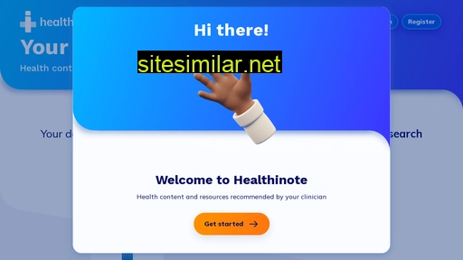patient.healthinote.com alternative sites