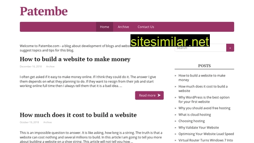 patembe.com alternative sites