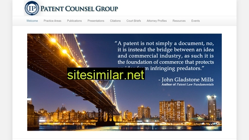 Patentcounselgroup similar sites