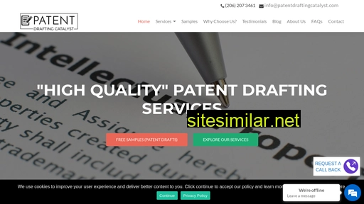 patentdraftingcatalyst.com alternative sites