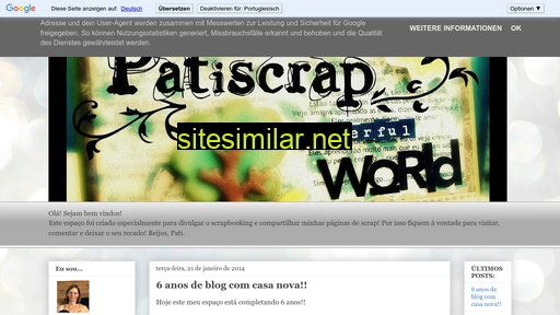 patiscrap.blogspot.com alternative sites