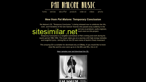 Patmalonemusic similar sites