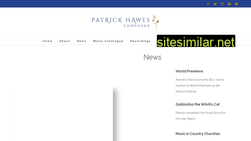 patrickhawes.com alternative sites