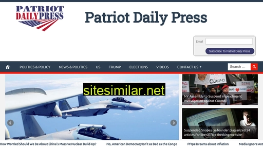 patriotdailypress.com alternative sites