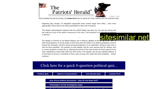 patriotsherald.com alternative sites