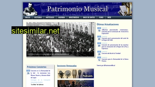 patrimoniomusical.com alternative sites
