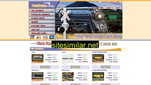 patstrains.com alternative sites