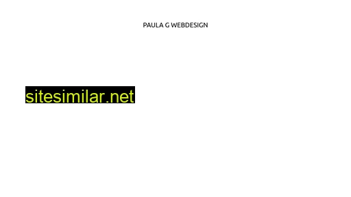 Paulagwebdesign similar sites