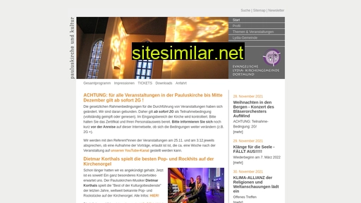 pauluskircheundkultur.com alternative sites