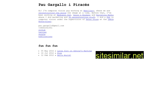 paugargallo.com alternative sites