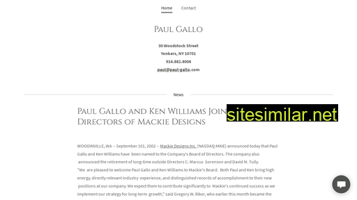 Paul-gallo similar sites