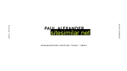 paulalexandercompany.com alternative sites