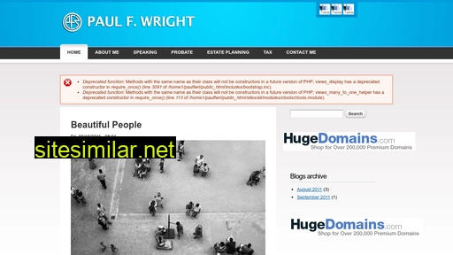 paulfwright.com alternative sites