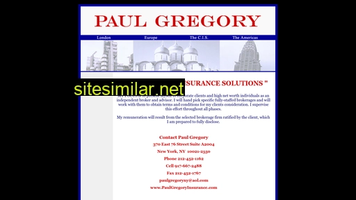 paulgregoryinsurance.com alternative sites