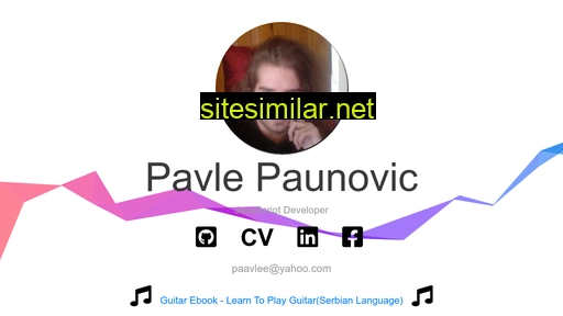 Pavlepaunovic similar sites