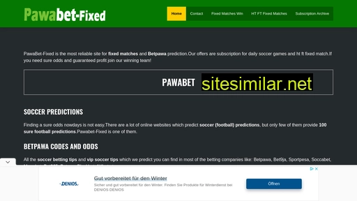 pawabet-fixed.com alternative sites