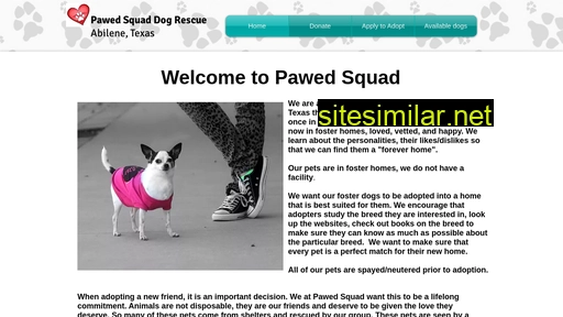 pawedsquad.com alternative sites