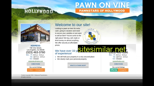 pawnonvine.com alternative sites