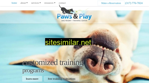 pawsandplaydogresort.com alternative sites