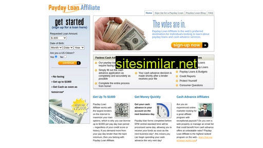 paydayloanaffiliate.com alternative sites