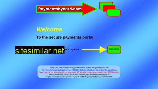 paymentsbycard.com alternative sites