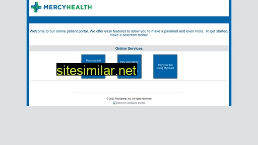paymercyhealth.com alternative sites