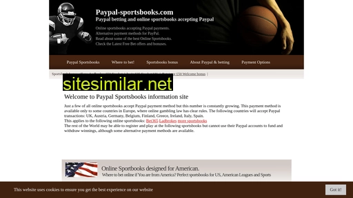 paypal-sportsbooks.com alternative sites