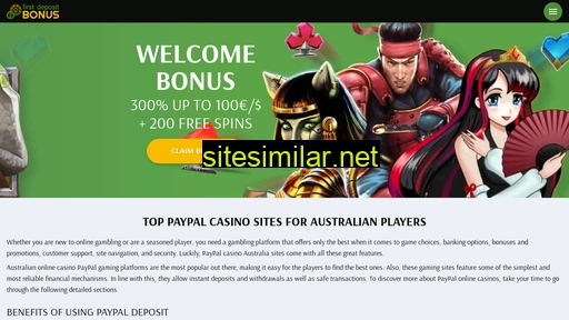 paypal.first-deposit-bonus.com alternative sites