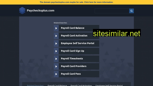 paychecksplus.com alternative sites