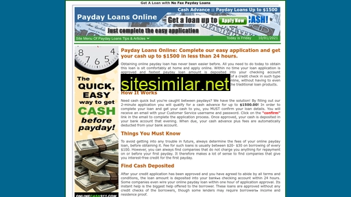 paydayloans-online-cash.com alternative sites