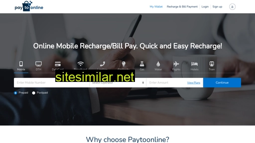 Paytoonline similar sites
