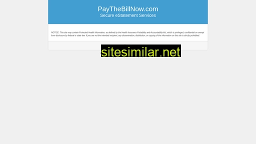 paythebillnow.com alternative sites