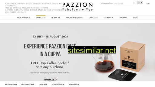 pazzion.com alternative sites