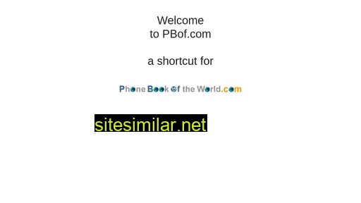 pbof.com alternative sites