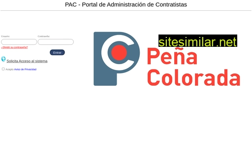 Pcolorada-pac similar sites