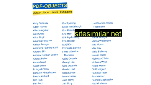 pdf-objects.com alternative sites