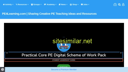 pe4learning.com alternative sites