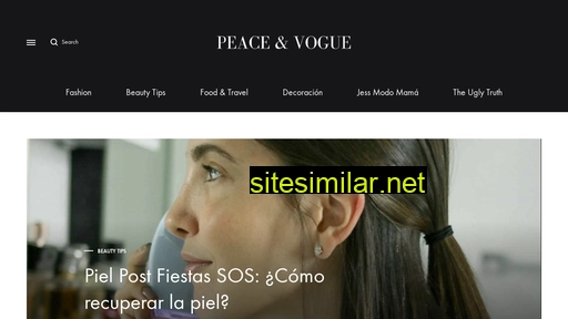 peaceandvogue.com alternative sites