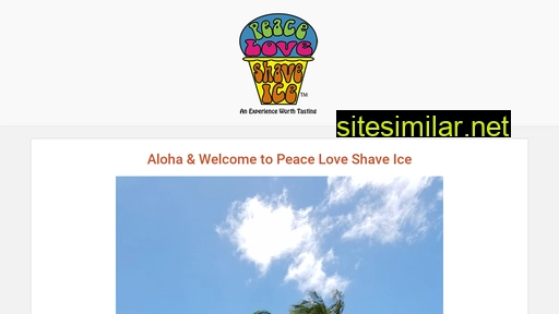 peaceloveshaveice.com alternative sites