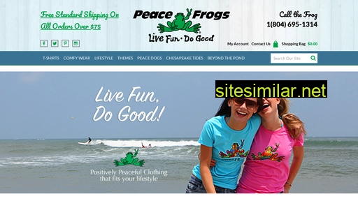 peacefrogs.com alternative sites