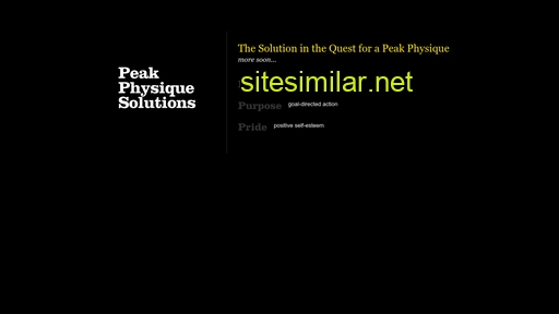 peakphysique.com alternative sites
