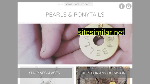 pearlsandponytails.com alternative sites