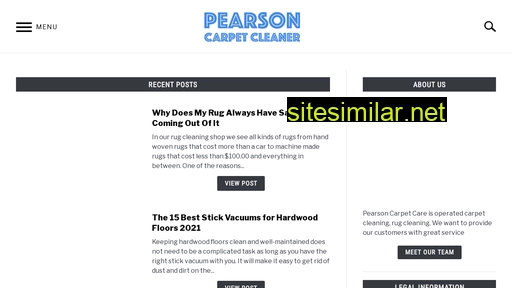 Pearsoncarpetcare similar sites