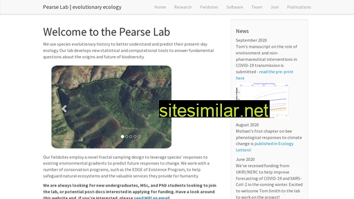 Pearselab similar sites